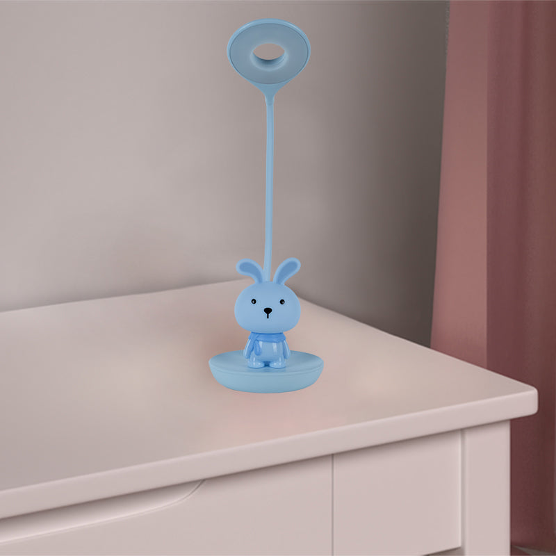 Настільна лампа LED з акумулятором Bunny Kite K24-492-1-3, блакитний. Фото 6