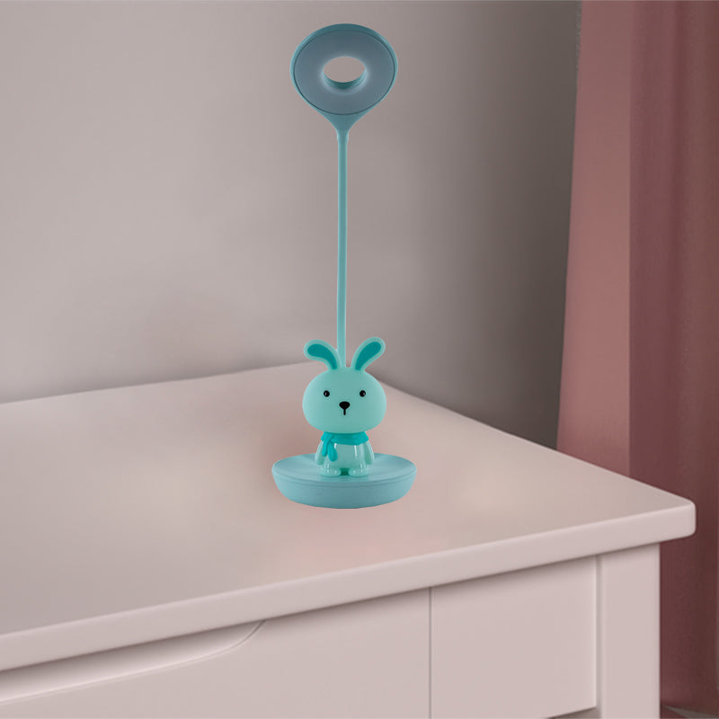 Настільна лампа LED з акумулятором Bunny Kite K24-492-1-4, зелений. Фото 6
