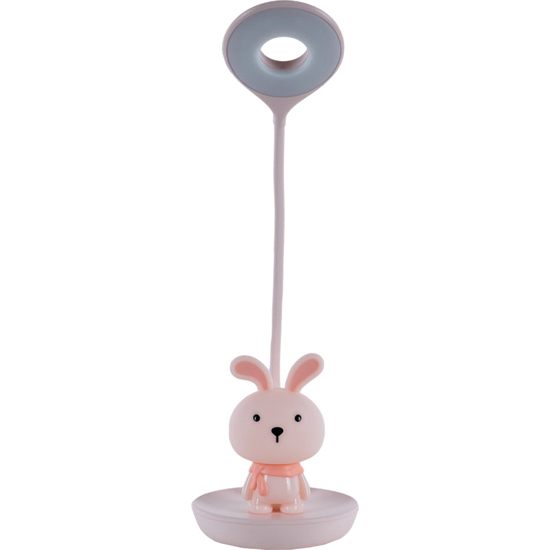 Настільна лампа LED з акумулятором Bunny Kite K24-492-1-2, рожевий