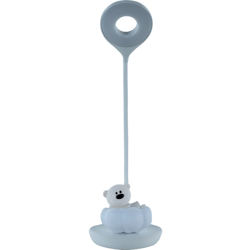 Настільна лампа LED з акумулятором Cloudy Bear Kite K24-493-2-1, білий