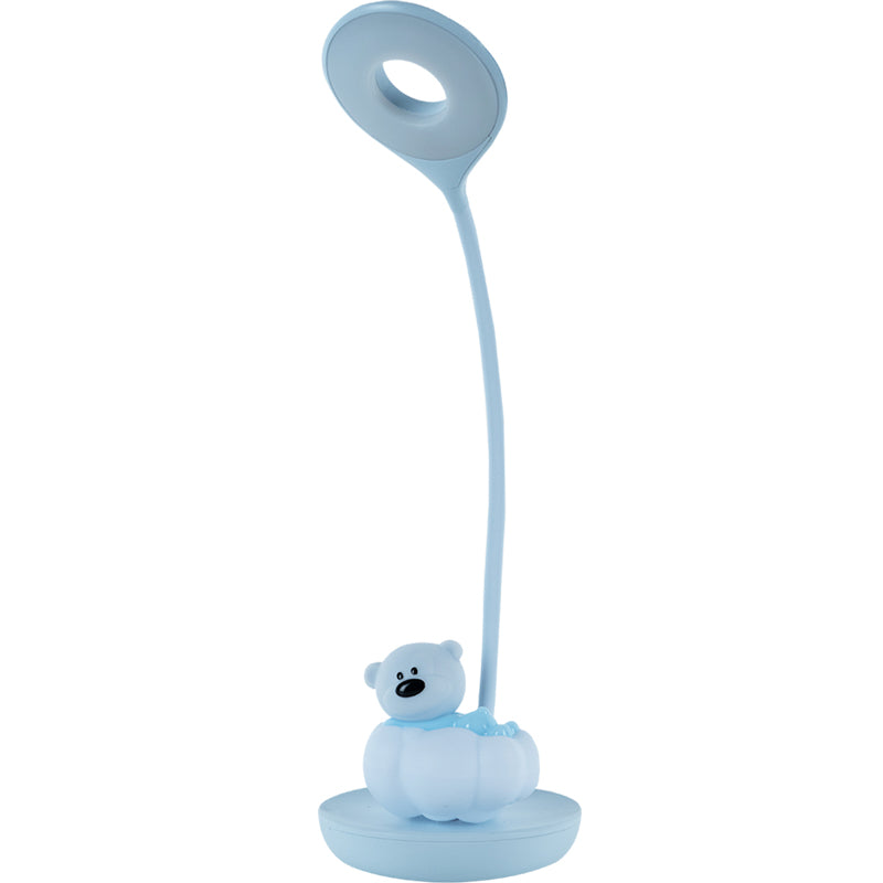 Настільна лампа LED з акумулятором Cloudy Bear Kite K24-493-2-3, блакитний. Фото 2