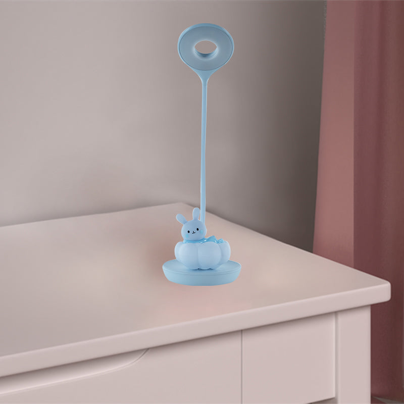 Настільна лампа LED з акумулятором Cloudy Bunny Kite K24-493-1-3, блакитний. Фото 6