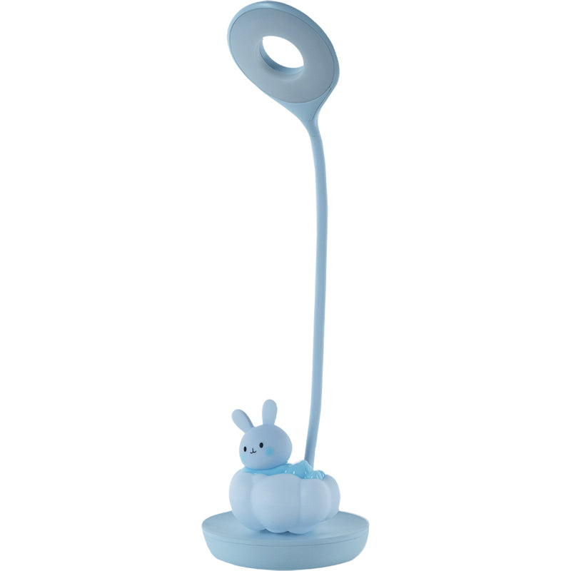 Настільна лампа LED з акумулятором Cloudy Bunny Kite K24-493-1-3, блакитний. Фото 2