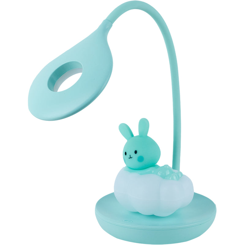 Настільна лампа LED з акумулятором Cloudy Bunny Kite K24-493-1-4, зелений. Фото 3