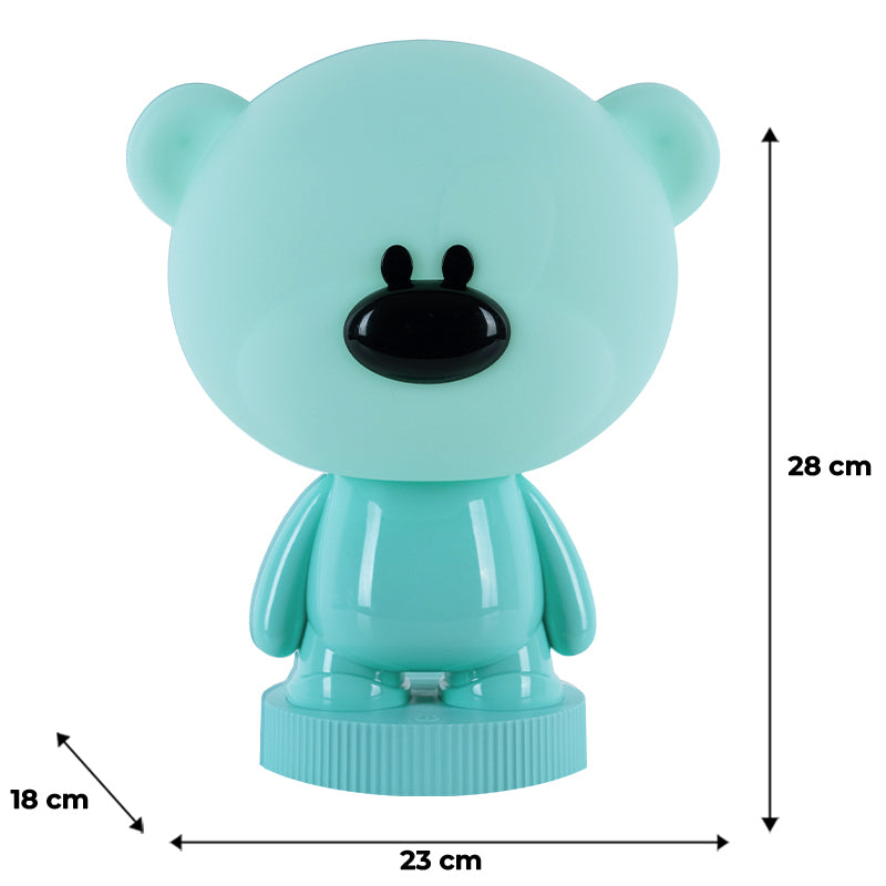 Світильник-нічник LED з акумулятором Bear Kite K24-490-2-4, зелений. Фото 6