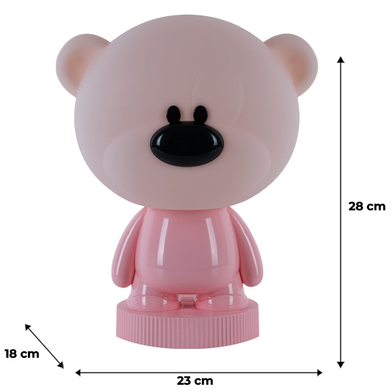 Світильник-нічник LED з акумулятором Bear Kite K24-490-2-2, рожевий. Фото 6
