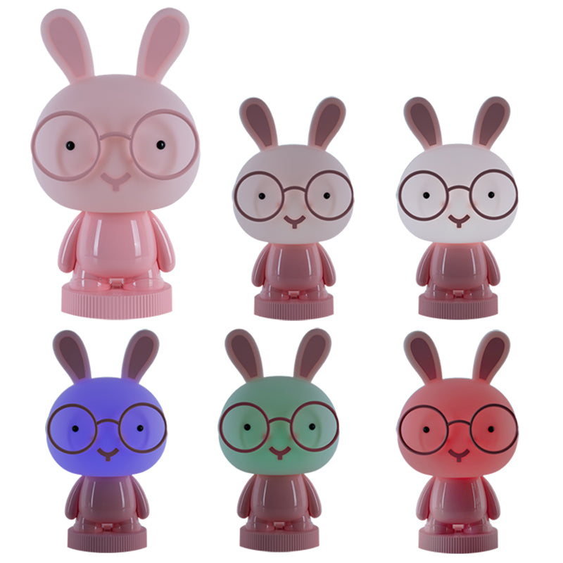Світильник-нічник LED з акумулятором Bunny Kite K24-490-1-2, рожевий. Фото 4