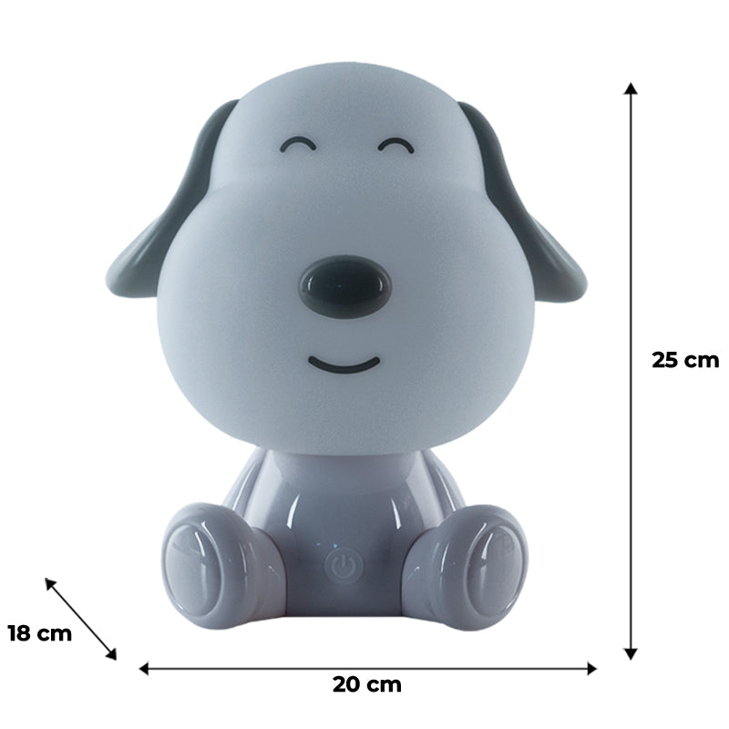 Світильник-нічник LED з акумулятором Doggy Kite K24-491-3-1, білий. Фото 6