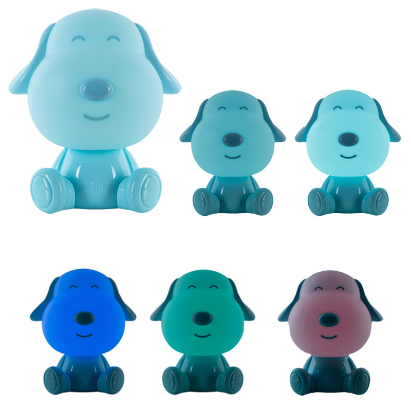 Світильник-нічник LED з акумулятором Doggy Kite K24-491-3-3, блакитний. Фото 4