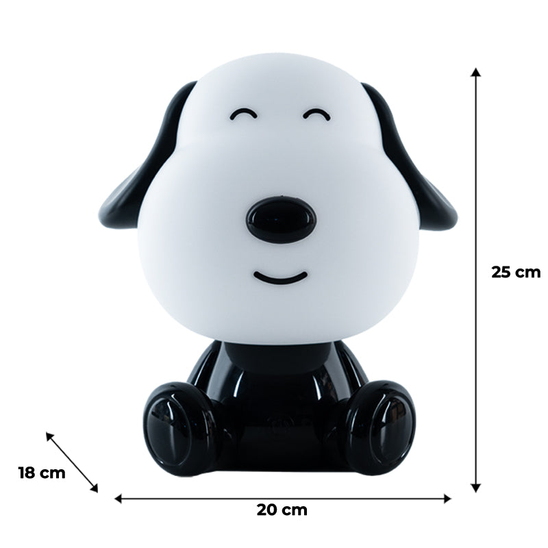 Світильник-нічник LED з акумулятором Doggy Kite K24-491-3-4, чорно-білий. Фото 6
