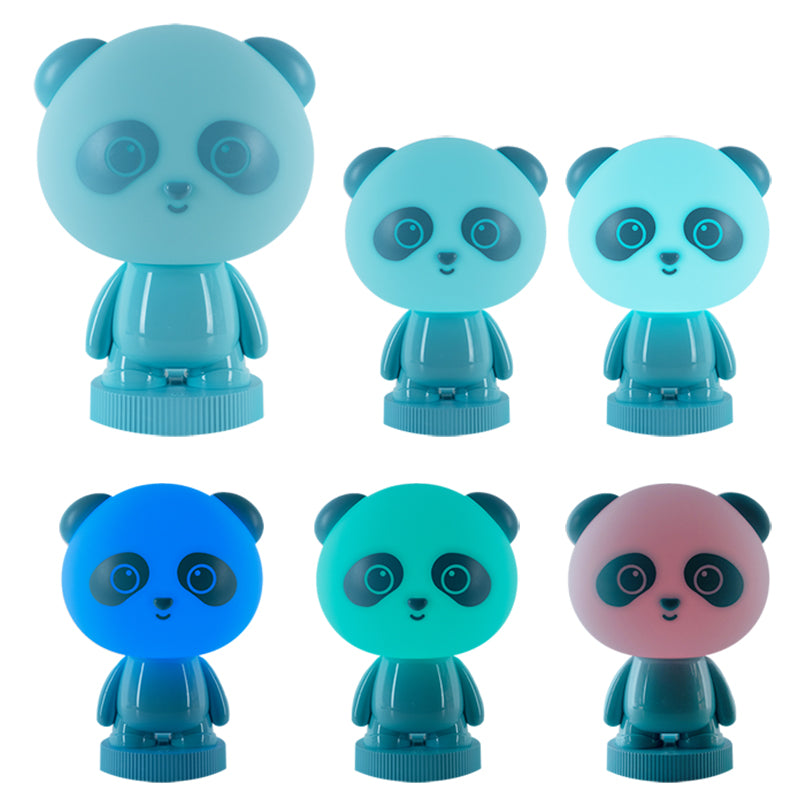 Світильник-нічник LED з акумулятором Panda Kite K24-490-3-3, блакитний. Фото 4