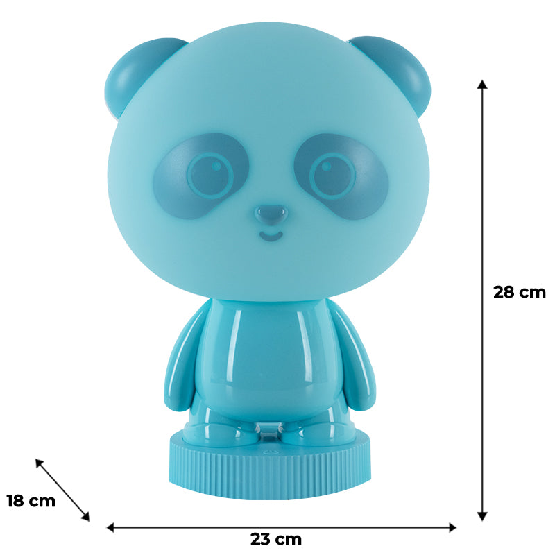 Світильник-нічник LED з акумулятором Panda Kite K24-490-3-3, блакитний. Фото 6