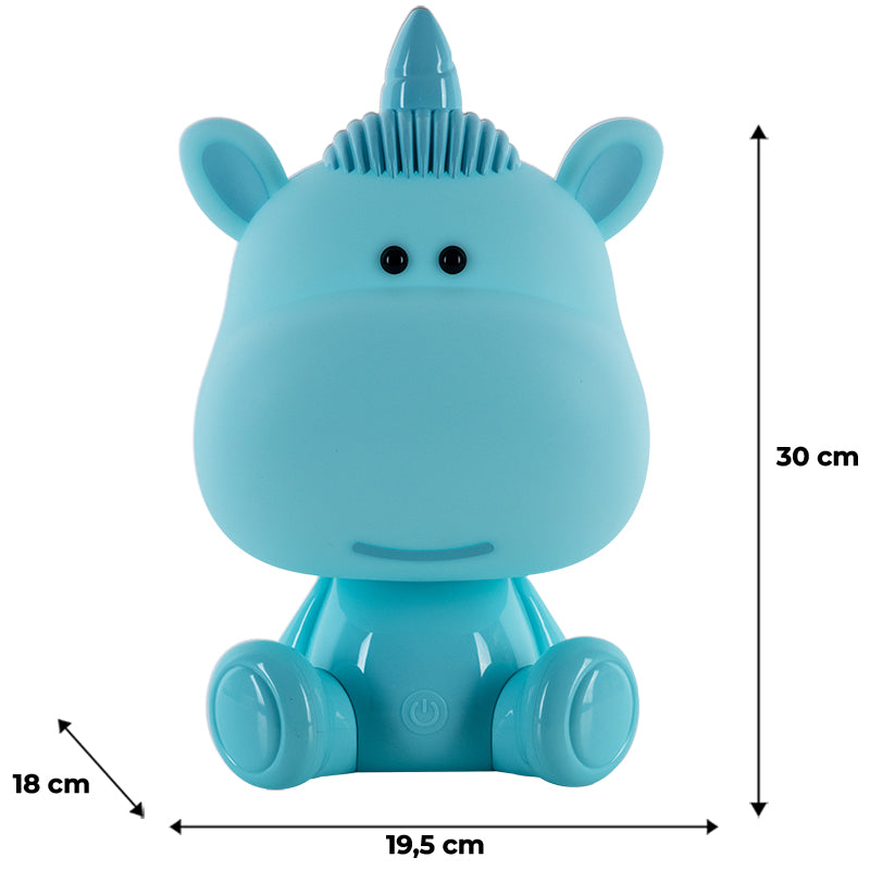 Світильник-нічник LED з акумулятором Unicorn Kite K24-491-1-3, блакитний. Фото 6