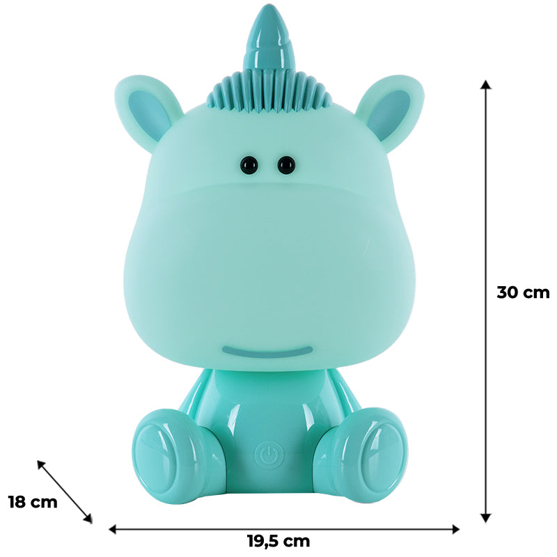 Світильник-нічник LED з акумулятором Unicorn Kite K24-491-1-4, зелений. Фото 6
