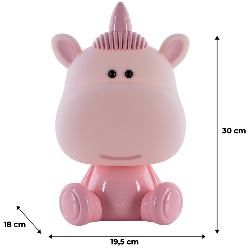 Світильник-нічник LED з акумулятором Unicorn KiteK24-491-1-2, рожевий. Фото 6