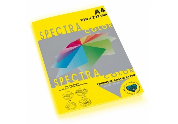 Папір Spectra color А4 250 аркушів інтенсивний Лимон IT210