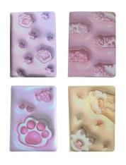 Блокнот Malevaro 3D 130*183mm, 94л. Лапки