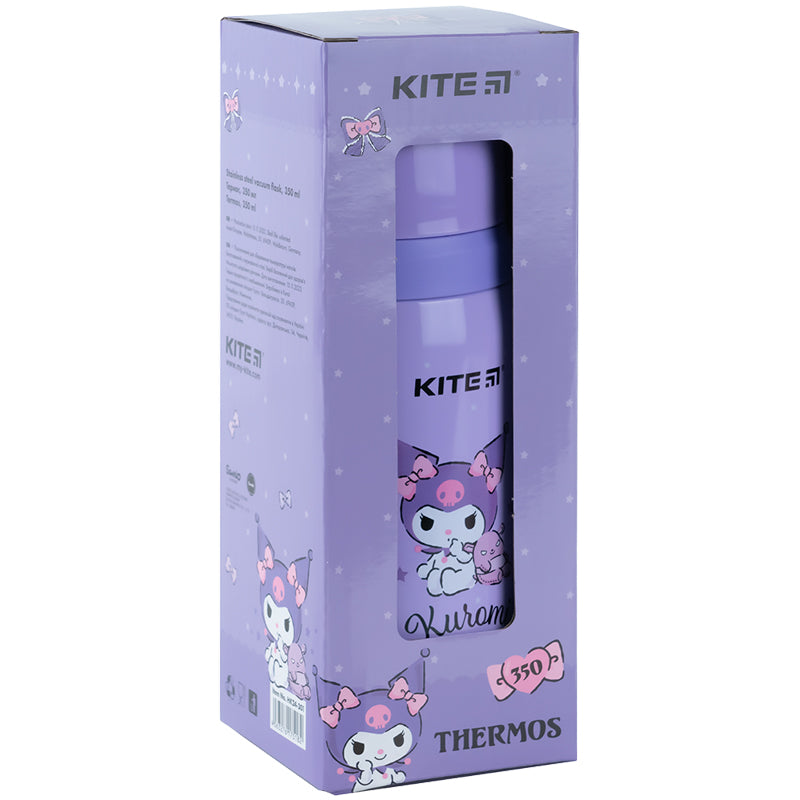 Термос Kite Kuromi HK24-301, 350 мл. Фото 4