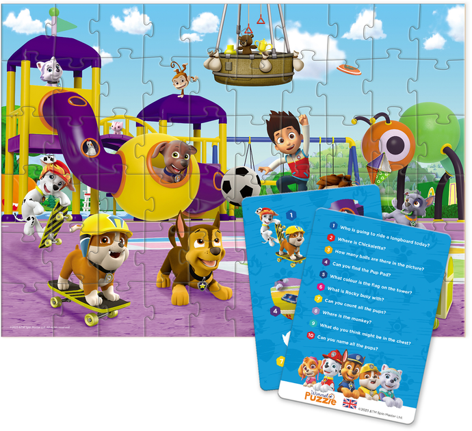 DoDo Вімельпазл 60 елементів - Paw Patrol. На прогулянці 200453. Фото 3