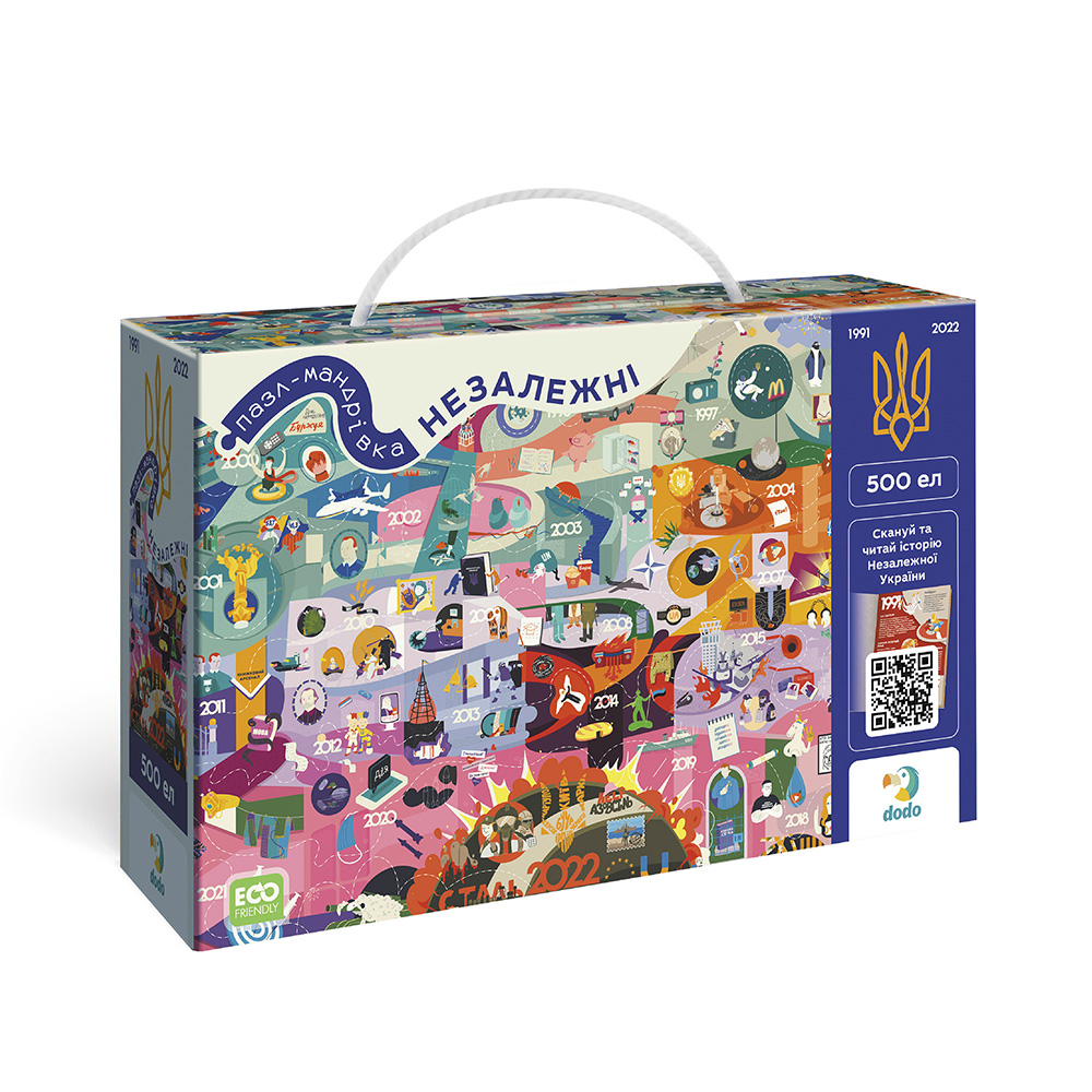 DoDo Книга-пазл 500 елементів - Незалежні 300596