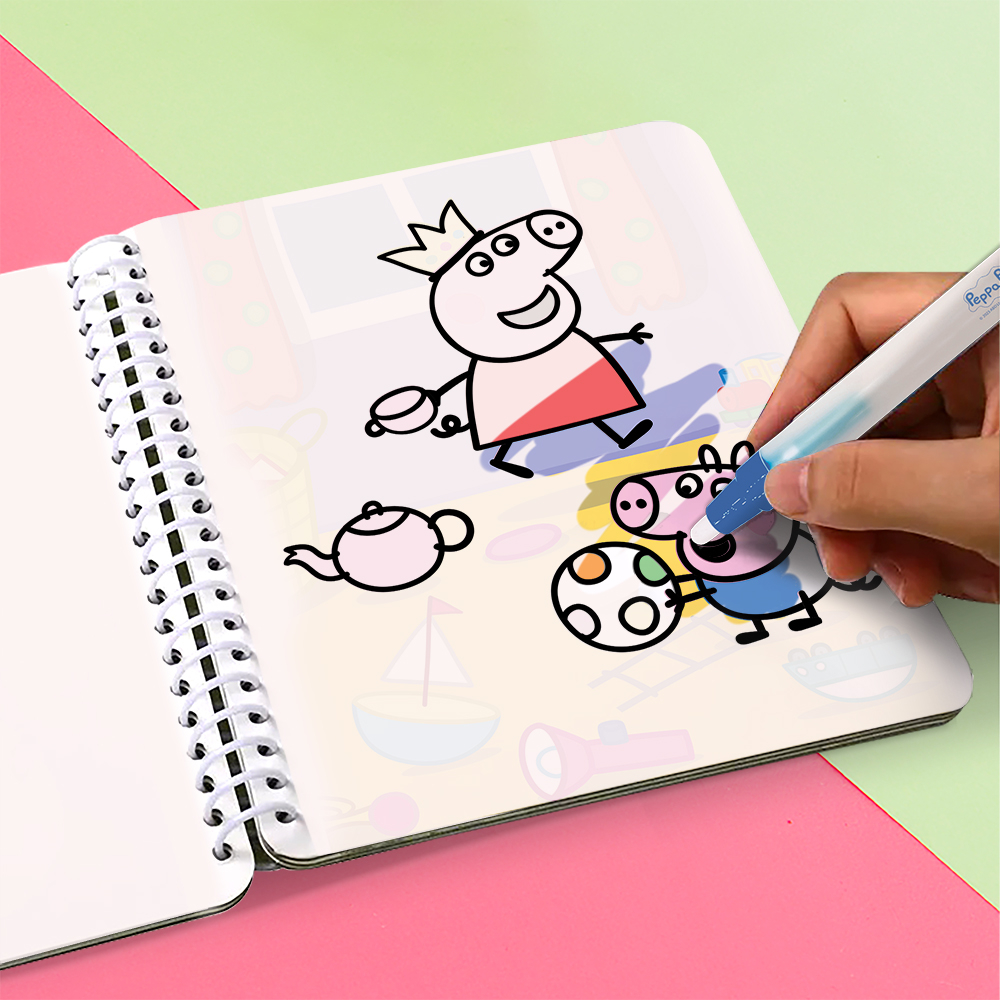 Набір водяних розмальовок. Малюй водою «Peppa Pig». Фото 6