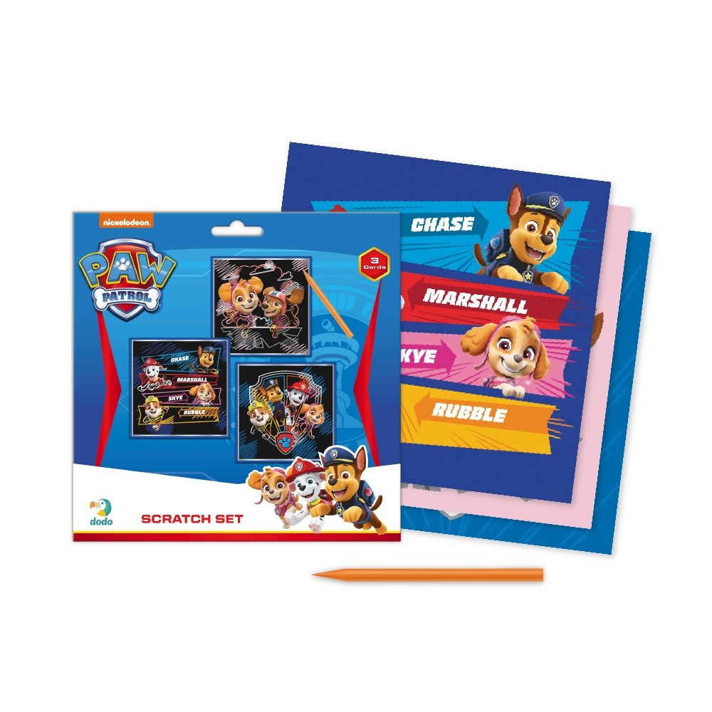 Набір гравюр Dodo Paw Patrol Команда 200194