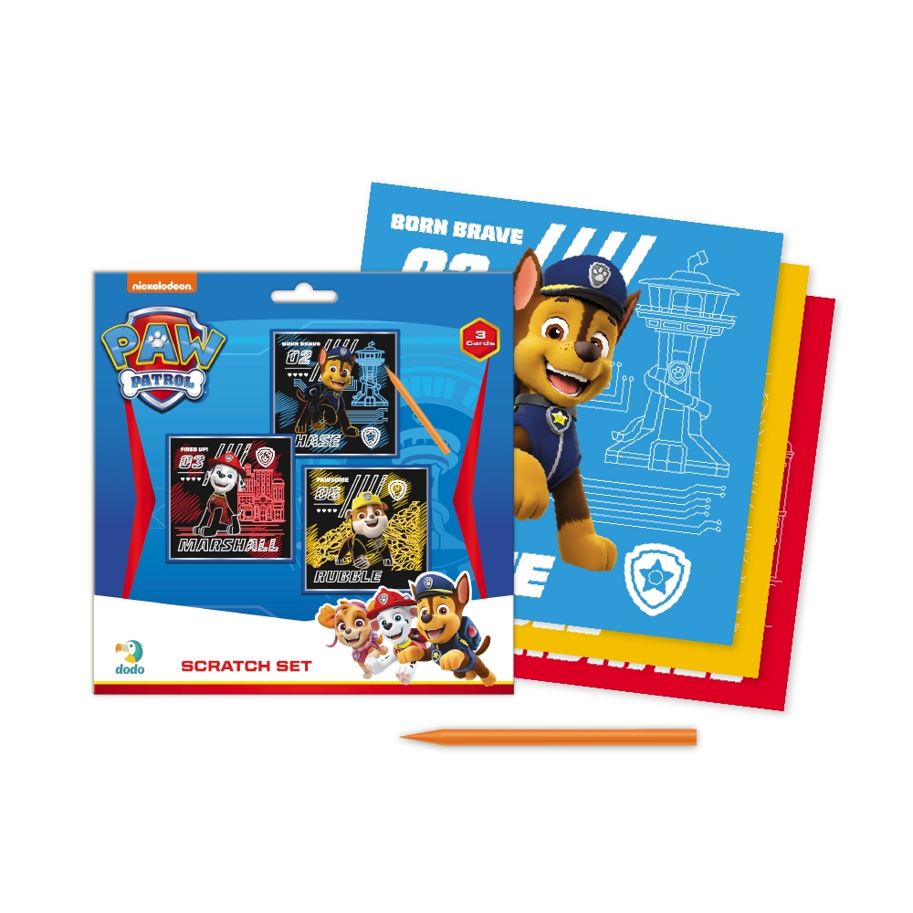 Набір гравюр Dodo Paw Patrol Друзі 200193