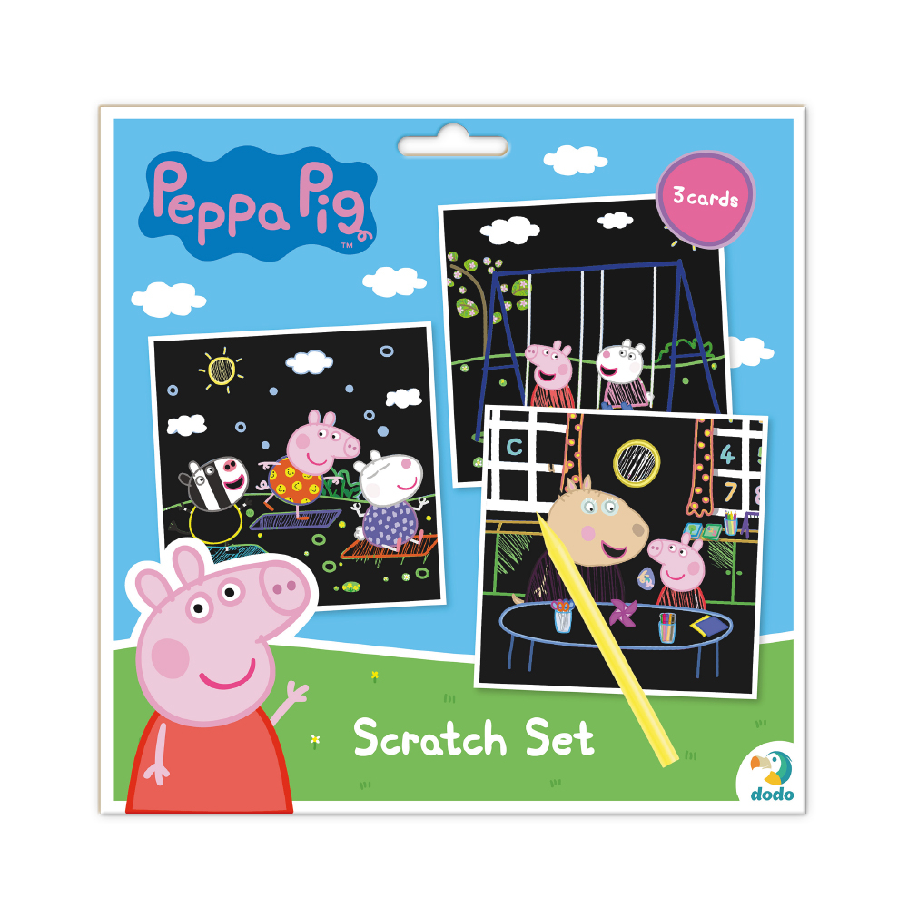 Набір гравюр Dodo Peppa Pig Гра з друзями 200186. Фото 2