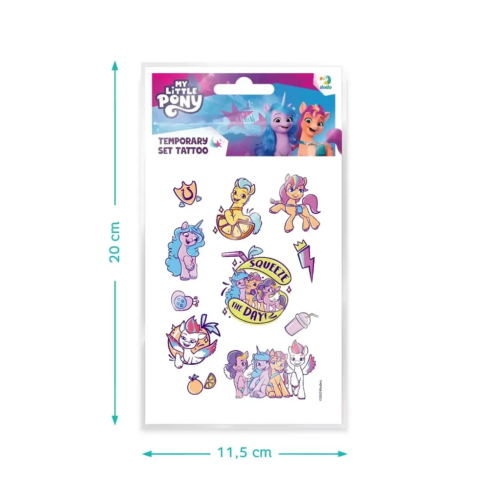 Набір дитячих тимчасових татуювань DoDo My Little Pony 200438. Фото 3