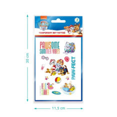 Набір дитячих тимчасових татуювань Paw Patrol 200436. Фото 4