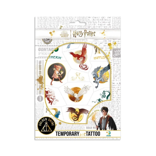 Набір дитячих тимчасових татуювань Dodo Harry Potter 200506