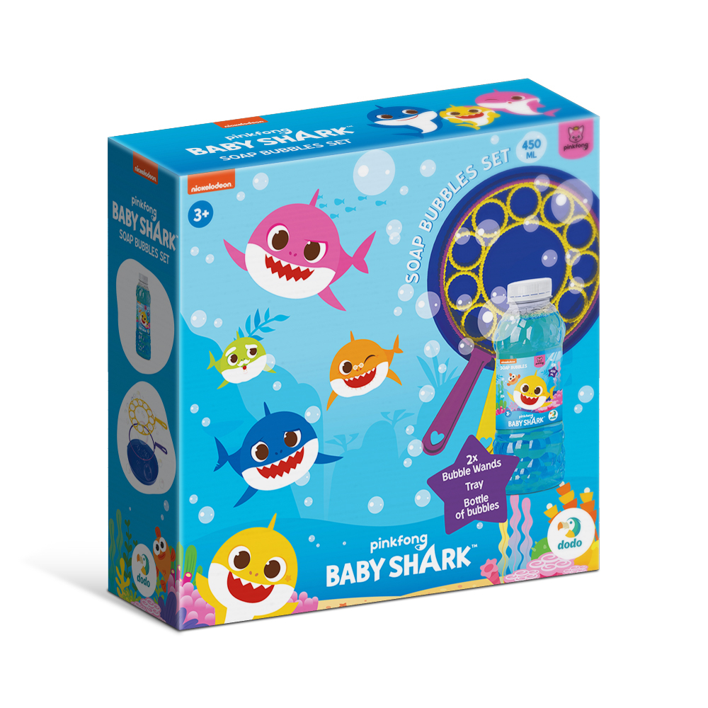 Набір мильних бульбашок DoDo Baby Shark 450 мл 200517