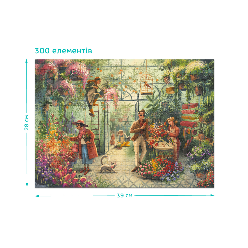 DoDo Пазл 300 елементів - Квіткова крамниця 300590. Фото 5