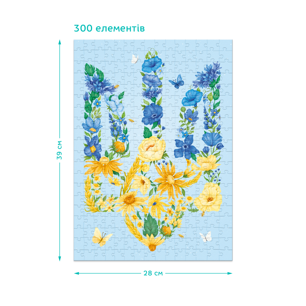DoDo Пазл 300 елементів - Квітучий тризуб 300588. Фото 5