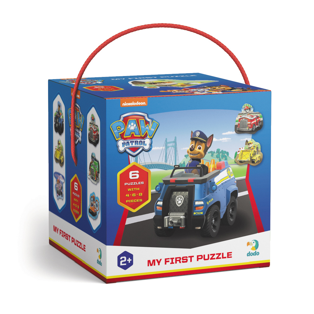 DoDo Пазл 4-6-8 елементів - Paw Patrol. Готові до дії 200535