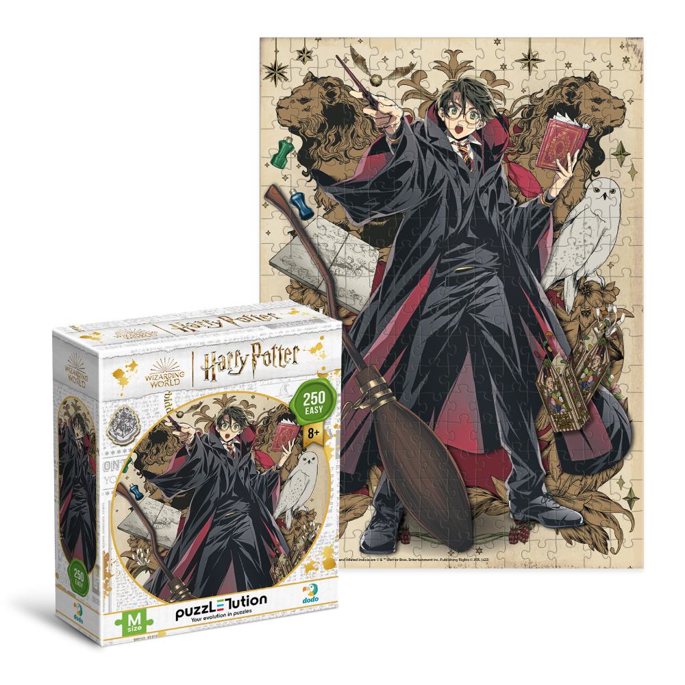 DoDo Пазл 250 елементів Easy-M - Harry Potter. Династія чарівників. Гаррі 200495. Фото 2