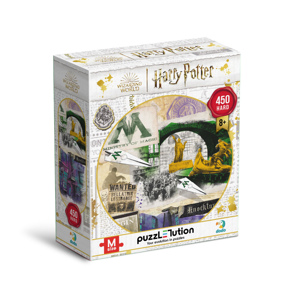 DoDo Пазл 450 елементів Hard-M - Harry Potter. Міністерство магії та Алея Ноктерн 200504