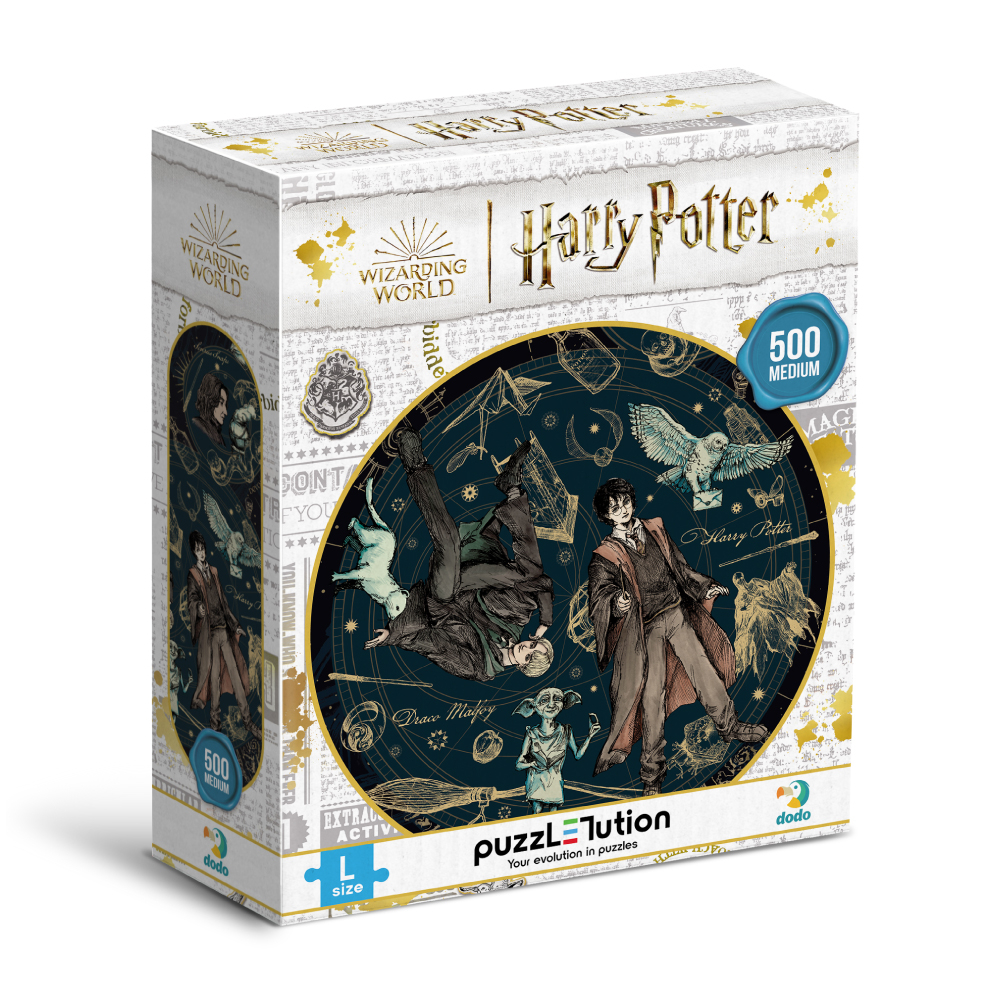 DoDo Пазл 500 елементів Medium-L - Harry Potter. Відданий. Легенда. Гордий 200508