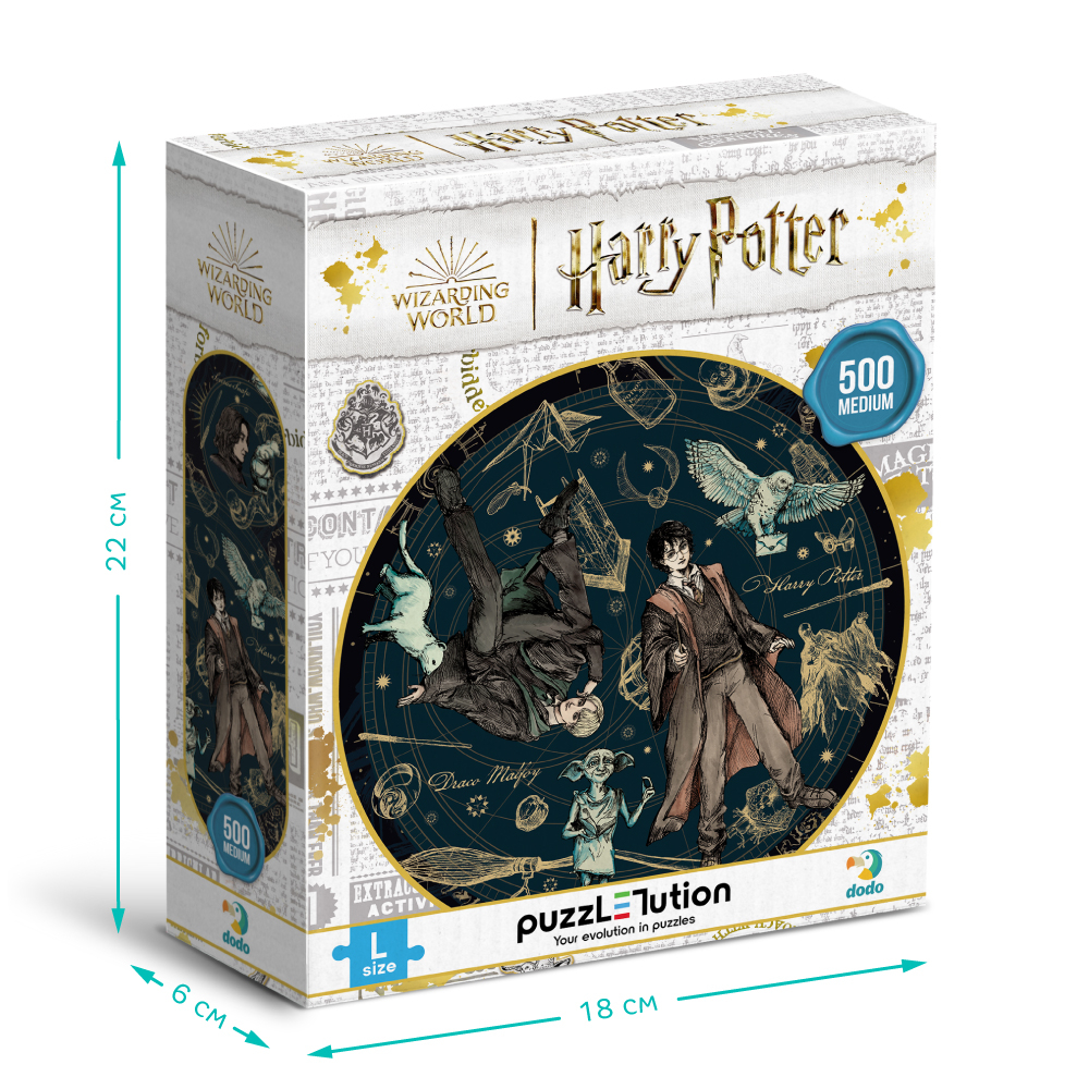 DoDo Пазл 500 елементів Medium-L - Harry Potter. Відданий. Легенда. Гордий 200508. Фото 5