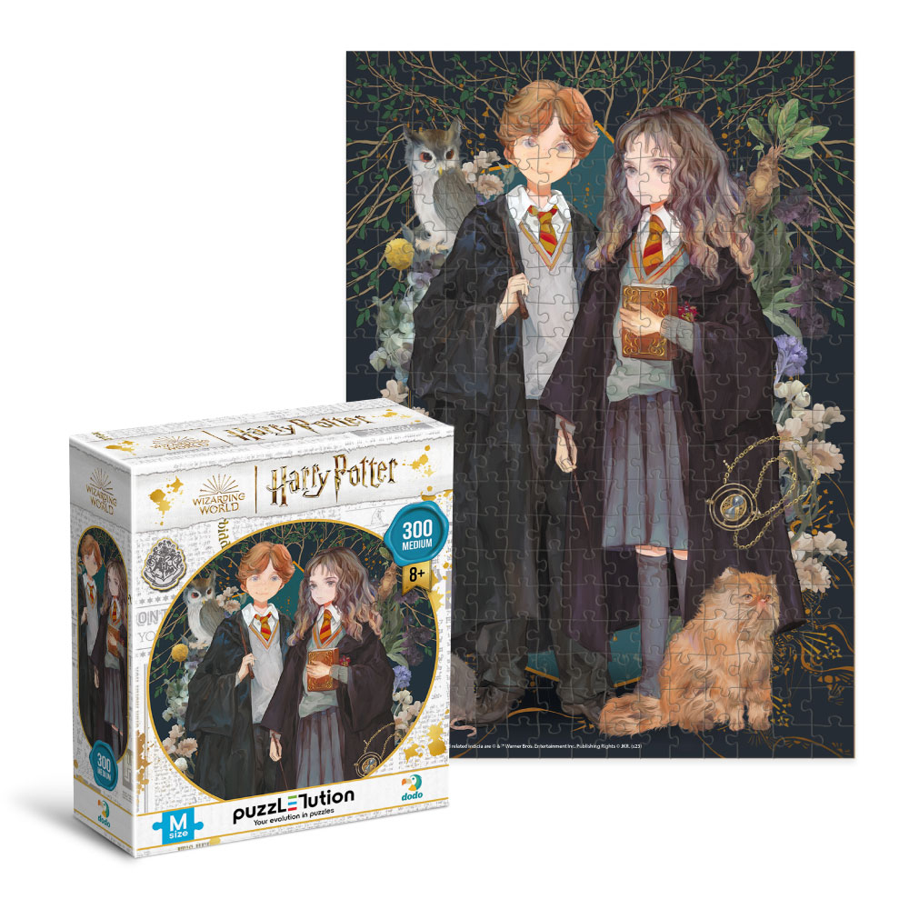 DoDo Пазл 300 елементів Medium-M - Harry Potter. Герміона та Роналд 200499. Фото 2