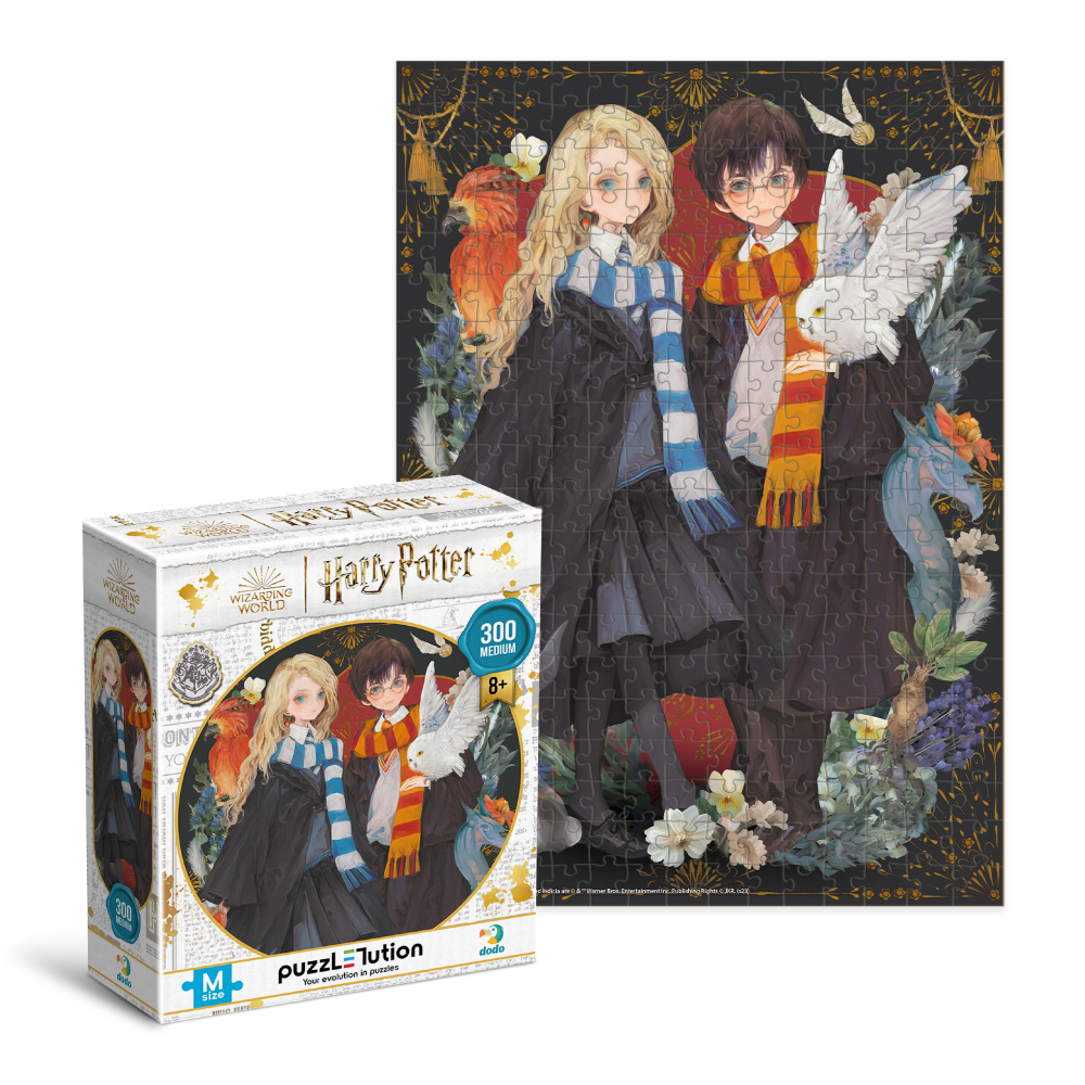 DoDo Пазл 300 елементів Medium-M - Harry Potter. Луна та Гаррі 200500. Фото 2