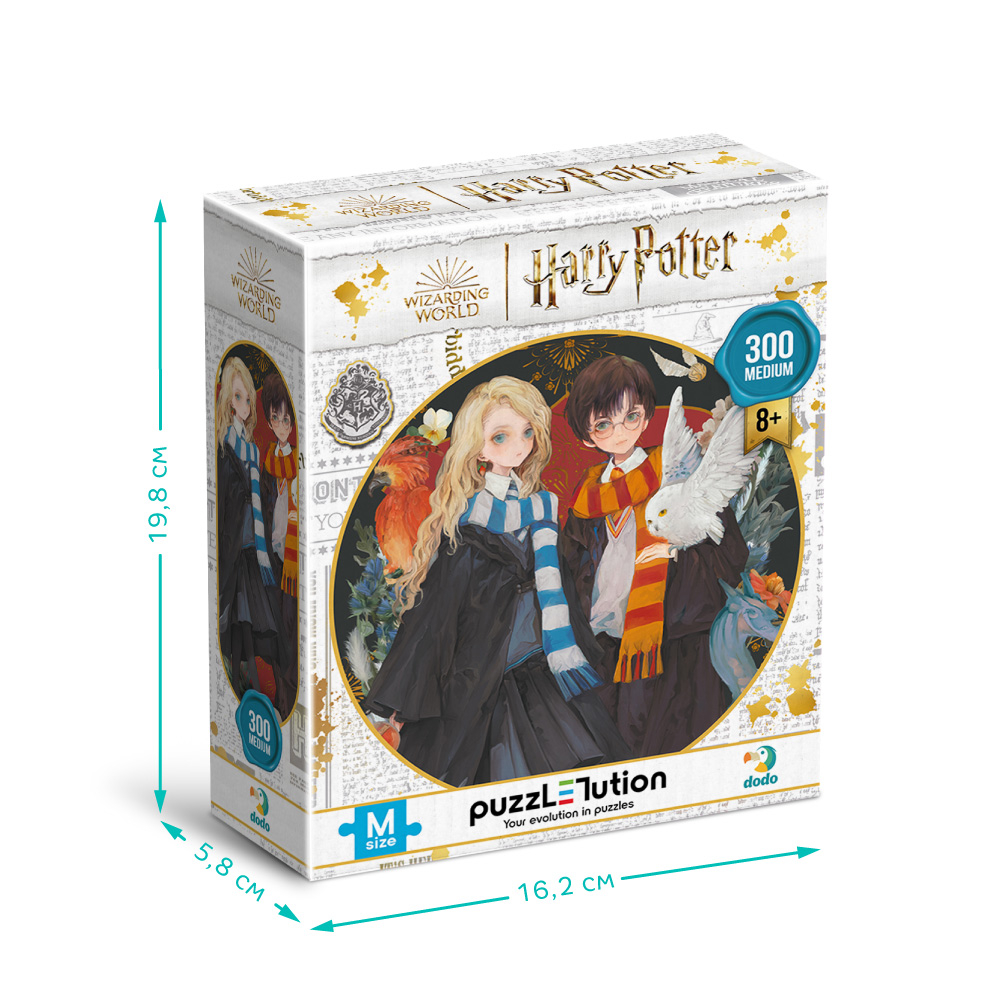 DoDo Пазл 300 елементів Medium-M - Harry Potter. Луна та Гаррі 200500. Фото 5