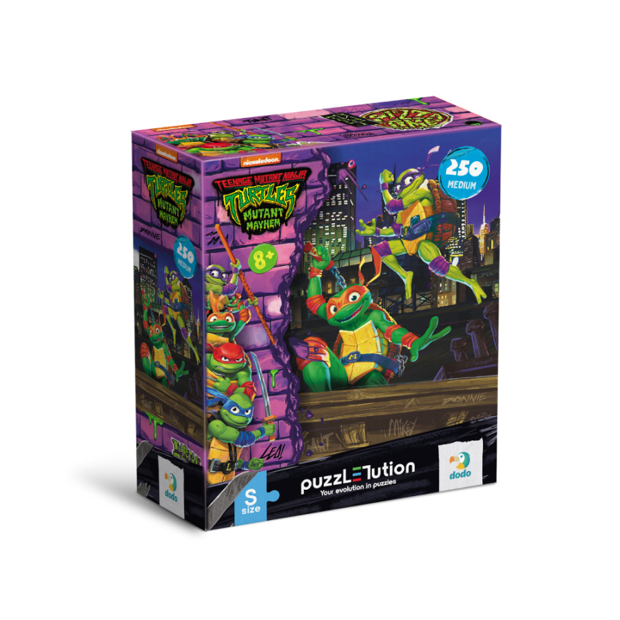 DoDo Пазл 250 елементів Medium-S - TMNT. Донателло та Мікеланджело 200529