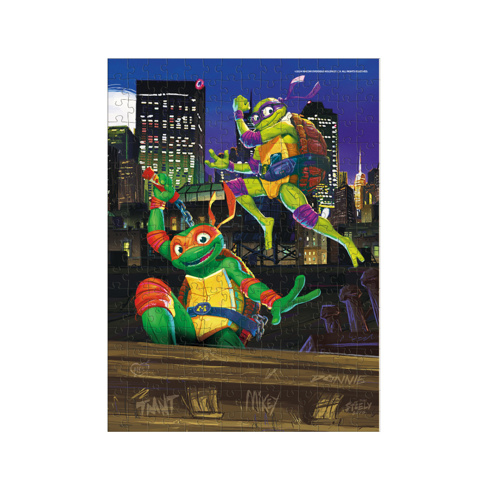 DoDo Пазл 250 елементів Medium-S - TMNT. Донателло та Мікеланджело 200529. Фото 3