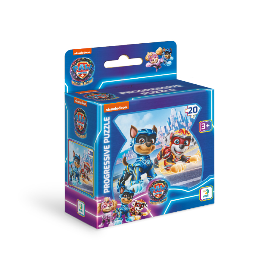 DoDo Пазл 20 елементів - Paw Patrol. Гонщик і Маршал 200469