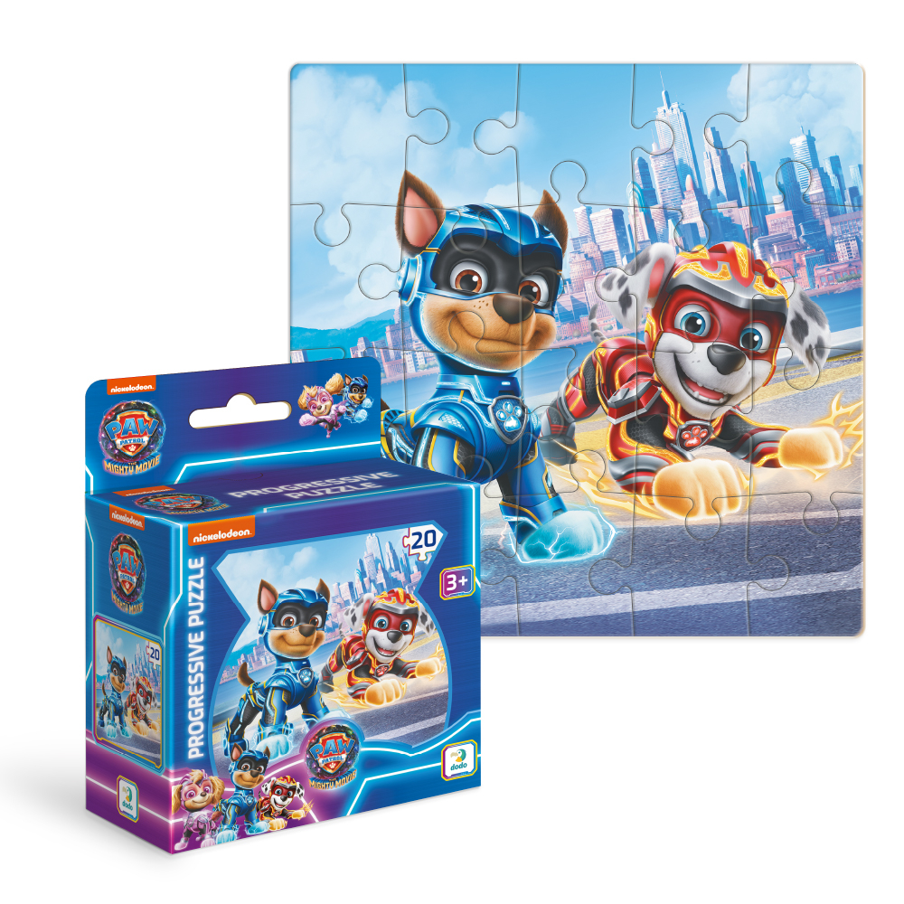 DoDo Пазл 20 елементів - Paw Patrol. Гонщик і Маршал 200469. Фото 3