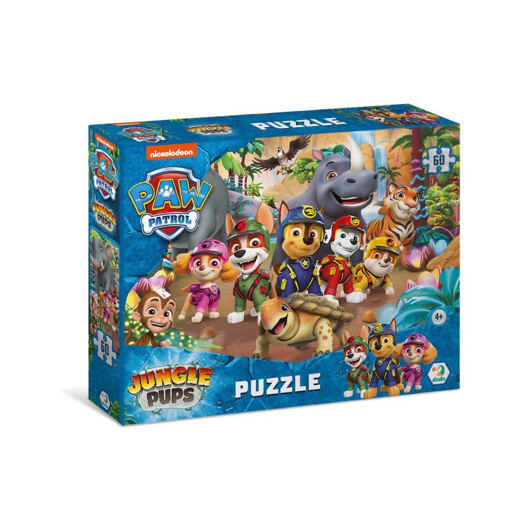 DoDo Пазл 60 елементів - Paw Patrol. Jungle Pups 200523