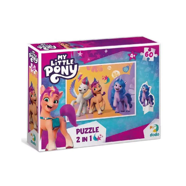 DoDo Пазл 60 елементів з фігуркою - My Little Pony 200139
