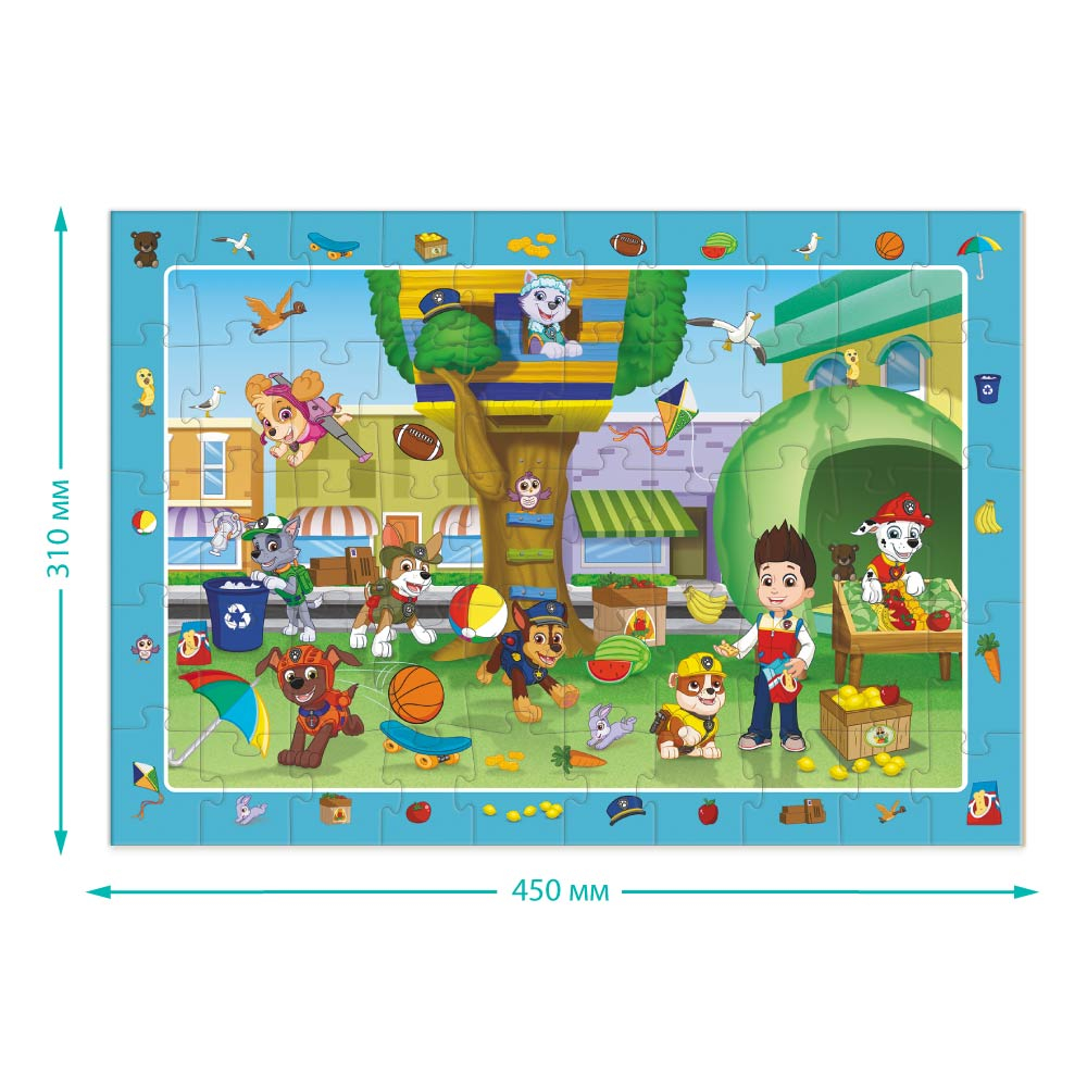 DoDo Пазл обсерваційний 50 елементів - Paw Patrol. Літні розваги 200464. Фото 5