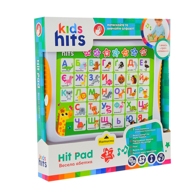 Інтерактивна іграшка планшет Kids Hits- Весела абетка  КН01/003. Фото 2